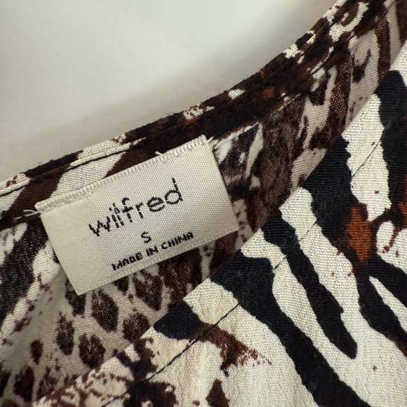 ARITZIA WILFRED DRESS, SMALL, MULTI - Picture 7 of 7